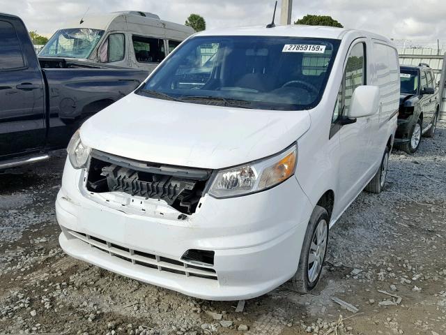 3N63M0ZN5HK693911 - 2017 CHEVROLET CITY EXPRE WHITE photo 2