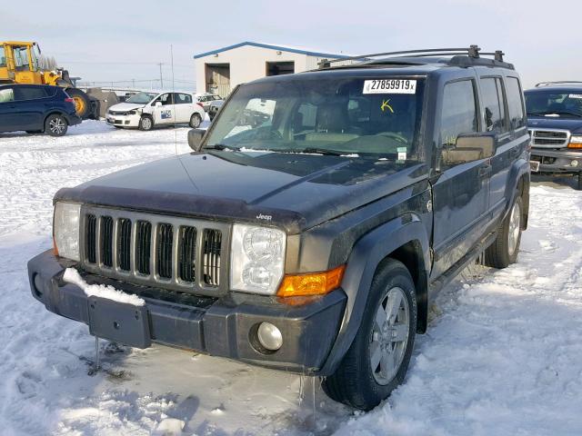 1J8HG48N46C288840 - 2006 JEEP COMMANDER GRAY photo 2