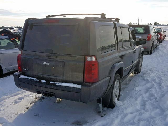 1J8HG48N46C288840 - 2006 JEEP COMMANDER GRAY photo 4