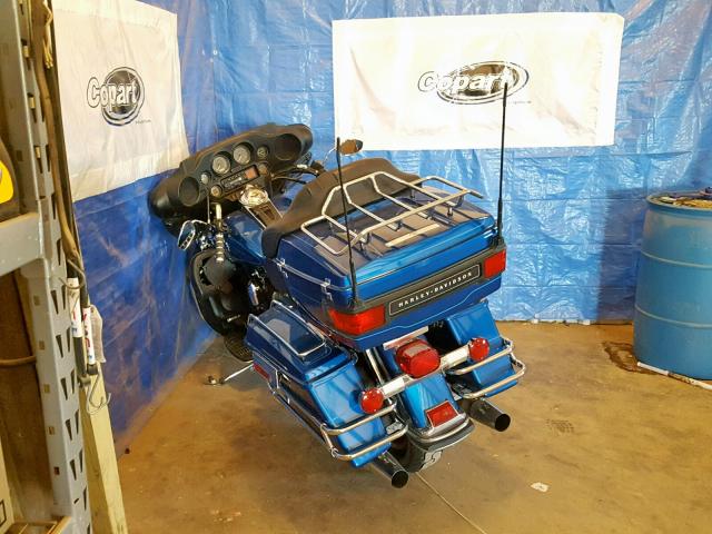 1HD1FCW135Y665907 - 2005 HARLEY-DAVIDSON FLHTCUI BLUE photo 3