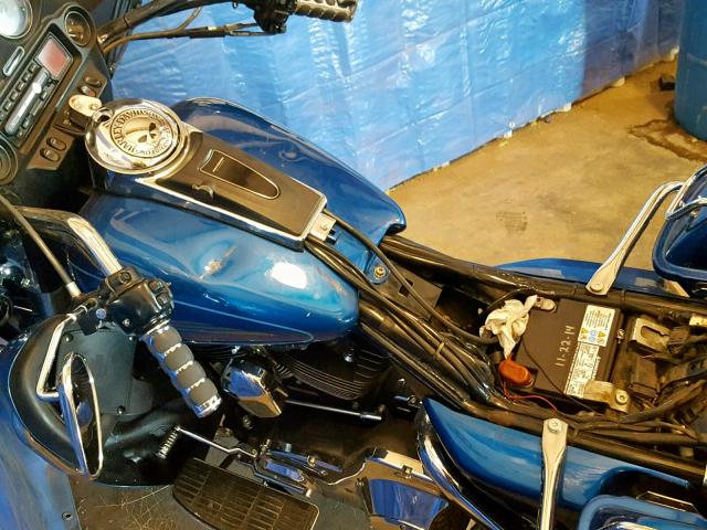 1HD1FCW135Y665907 - 2005 HARLEY-DAVIDSON FLHTCUI BLUE photo 9