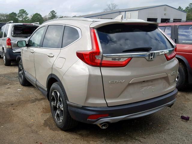 5J6RW2H98HL025740 - 2017 HONDA CR-V TOURI BEIGE photo 3