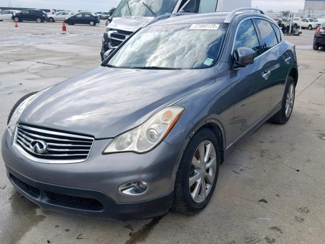 JN1AJ0HP6BM800593 - 2011 INFINITI EX35 BASE GRAY photo 2