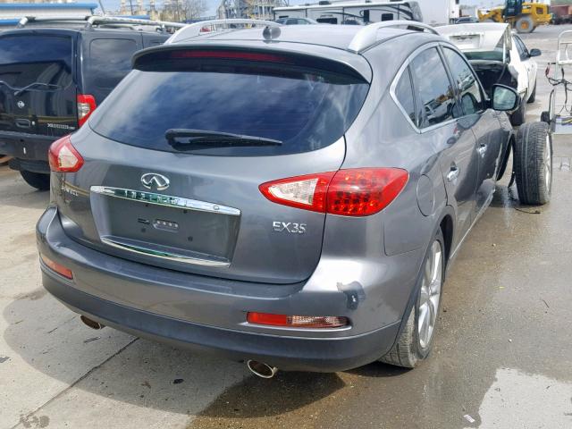 JN1AJ0HP6BM800593 - 2011 INFINITI EX35 BASE GRAY photo 4