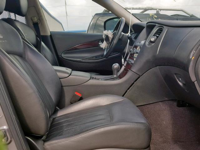 JN1AJ0HP6BM800593 - 2011 INFINITI EX35 BASE GRAY photo 5