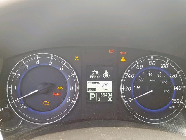 JN1AJ0HP6BM800593 - 2011 INFINITI EX35 BASE GRAY photo 8