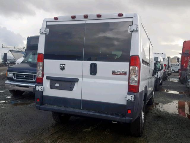 3C6TRVAG8HE516984 - 2017 RAM PROMASTER WHITE photo 4