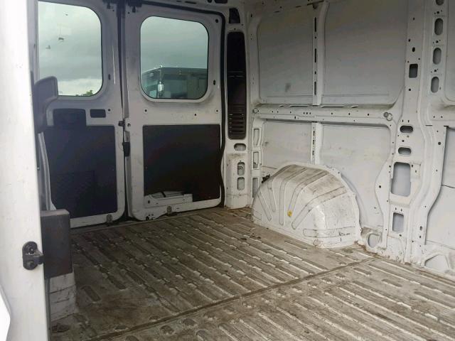 3C6TRVAG8HE516984 - 2017 RAM PROMASTER WHITE photo 6
