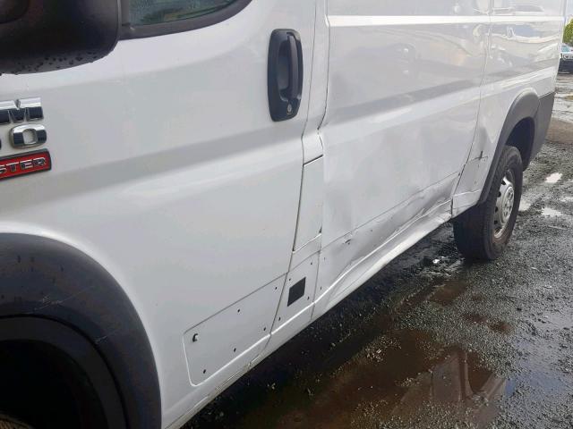 3C6TRVAG8HE516984 - 2017 RAM PROMASTER WHITE photo 9