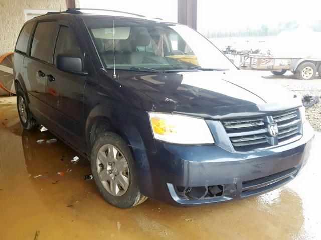 2D8HN44EX9R655014 - 2009 DODGE CARAVAN BLUE photo 1