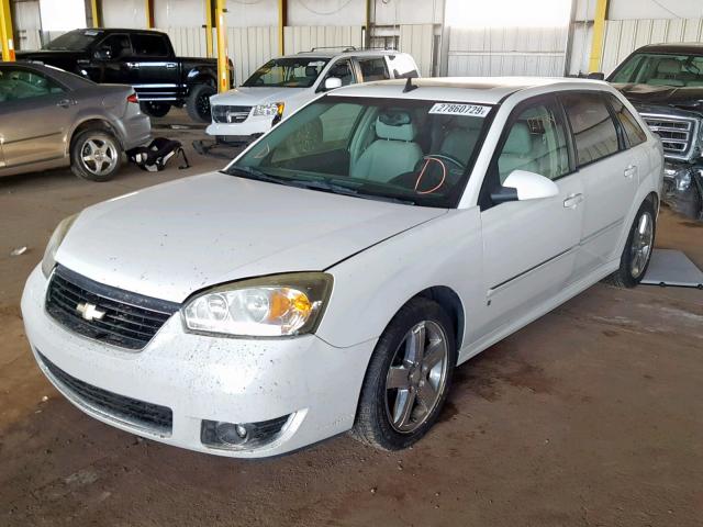 1G1ZU67N97F195287 - 2007 CHEVROLET MALIBU MAX თეთრი ფოტო 2