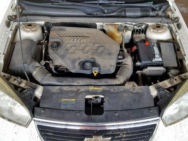 1G1ZU67N97F195287 - 2007 CHEVROLET MALIBU MAX თეთრი ფოტო 7