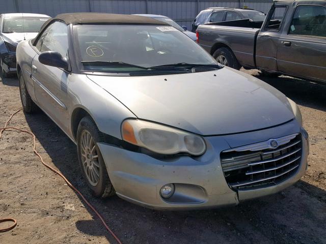 1C3EL55R34N414341 - 2004 CHRYSLER SEBRING LX TAN photo 1