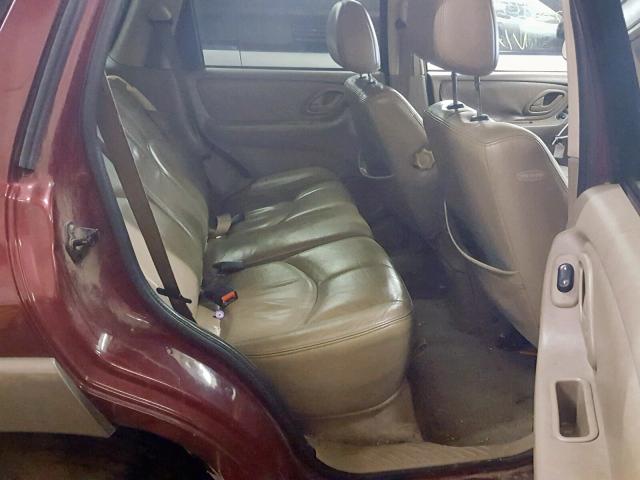 4F2CZ96184KM24818 - 2004 MAZDA TRIBUTE ES მუქწითელი ფოტო 6