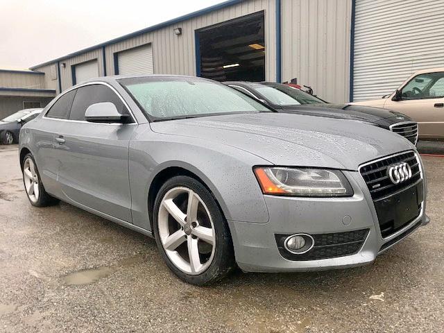 WAUDK78T09A034530 - 2009 AUDI A5 QUATTRO GRAY photo 1