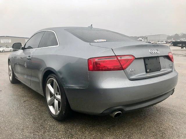 WAUDK78T09A034530 - 2009 AUDI A5 QUATTRO GRAY photo 3