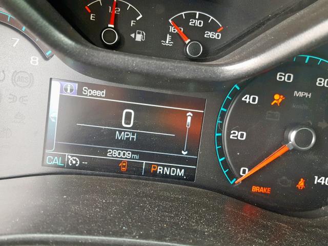 1GCGTCE32G1234364 - 2016 CHEVROLET COLORADO L WHITE photo 8