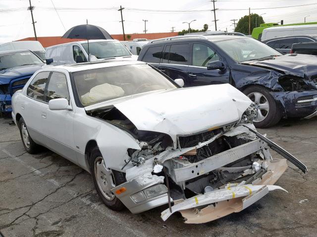 JT8BH28F9Y0173726 - 2000 LEXUS LS 400 WHITE photo 1