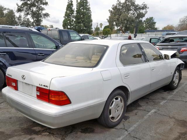 JT8BH28F9Y0173726 - 2000 LEXUS LS 400 WHITE photo 4