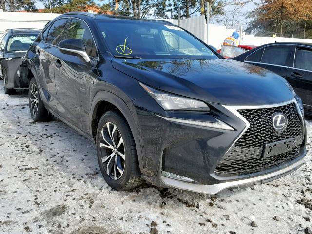 JTJBARBZ1F2017695 - 2015 LEXUS NX 200T BLACK photo 1