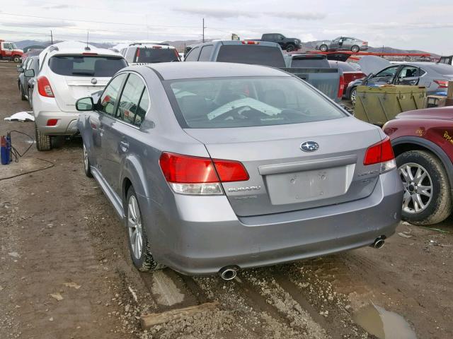 4S3BMDK68A2228582 - 2010 SUBARU LEGACY 3.6 SILVER photo 3