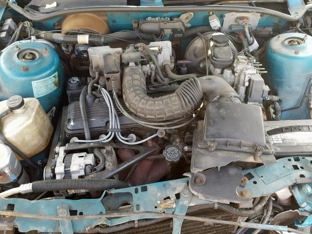 1G1JC1442P7118026 - 1993 CHEVROLET CAVALIER V GREEN photo 7