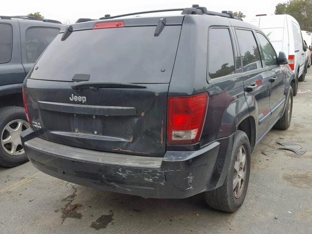 1J8GR48K28C165245 - 2008 JEEP GRAND CHER BLACK photo 4