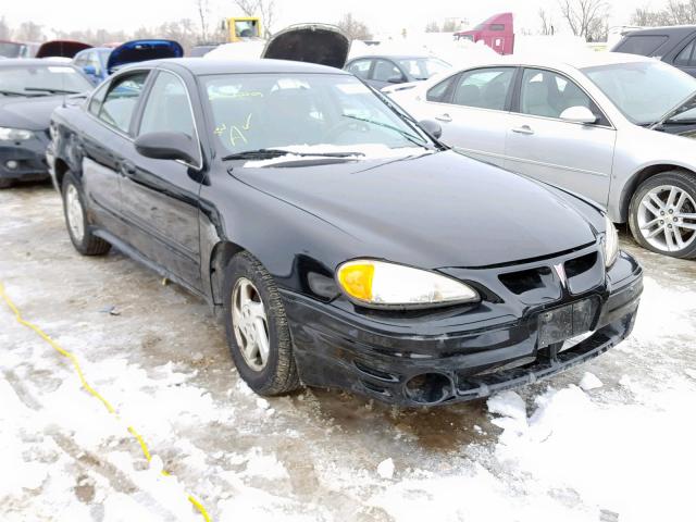 1G2NE52E05M154421 - 2005 PONTIAC GRAND AM S BLACK photo 1