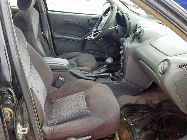 1G2NE52E05M154421 - 2005 PONTIAC GRAND AM S BLACK photo 5