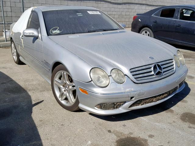 WDBPJ74J84A039683 - 2004 MERCEDES-BENZ CL 55 AMG BLACK photo 1