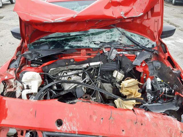 3VW1K7AJ9CM364009 - 2012 VOLKSWAGEN JETTA BASE RED photo 7