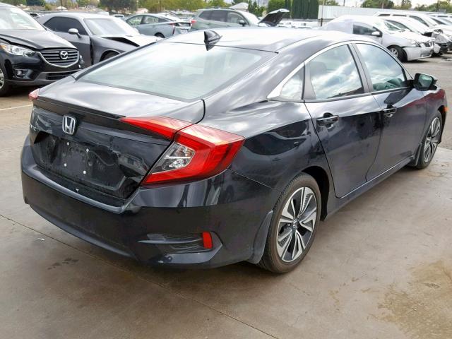 2HGFC1F70HH654551 - 2017 HONDA CIVIC EXL BLACK photo 4