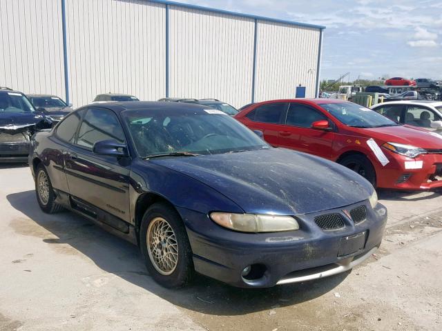 1G2WP12K9YF182319 - 2000 PONTIAC GRAND PRIX BLUE photo 1