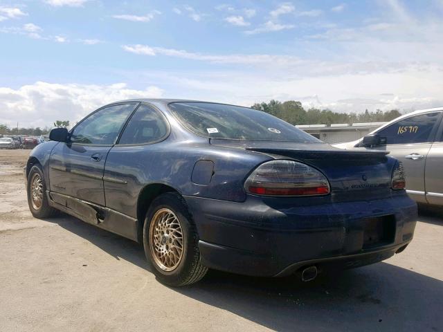 1G2WP12K9YF182319 - 2000 PONTIAC GRAND PRIX BLUE photo 3