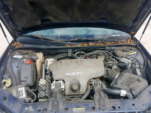 1G2WP12K9YF182319 - 2000 PONTIAC GRAND PRIX BLUE photo 7
