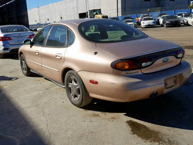 1FALP52U1VG311866 - 1997 FORD TAURUS GL BEIGE photo 3