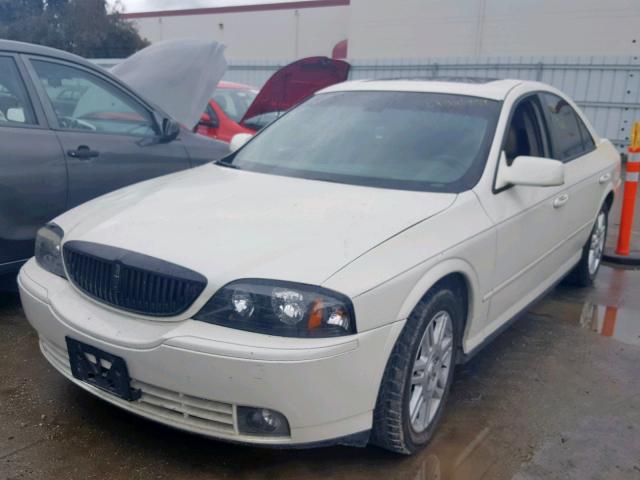 1LNHM87A85Y641745 - 2005 LINCOLN LS WHITE photo 2