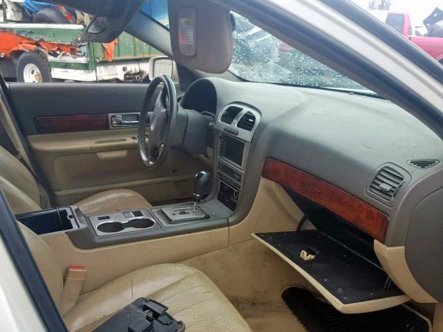 1LNHM87A85Y641745 - 2005 LINCOLN LS WHITE photo 5