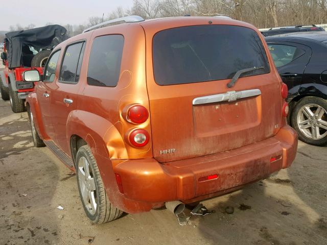 3GNDA33P37S561005 - 2007 CHEVROLET HHR LT ORANGE photo 3