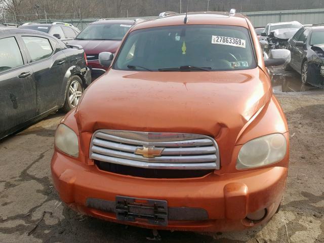 3GNDA33P37S561005 - 2007 CHEVROLET HHR LT ORANGE photo 7