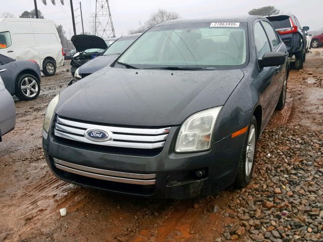 3FAFP07Z66R144614 - 2006 FORD FUSION SE GRAY photo 2