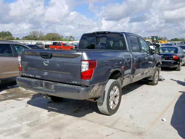 1N6BA1F28HN513352 - 2017 NISSAN TITAN XD S GRAY photo 4