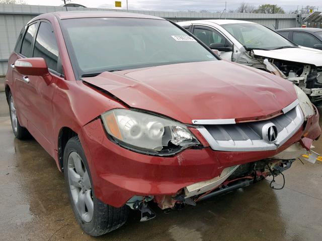 5J8TB18207A012027 - 2007 ACURA RDX RED photo 1