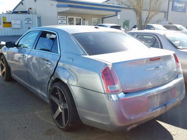 2C3CCAAG3EH169653 - 2014 CHRYSLER 300 SILVER photo 3