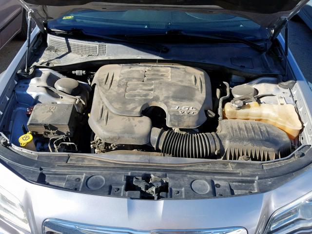 2C3CCAAG3EH169653 - 2014 CHRYSLER 300 SILVER photo 7