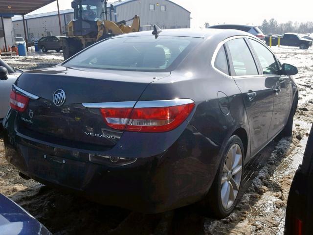 1G4PP5SK3D4209393 - 2013 BUICK VERANO BROWN photo 4