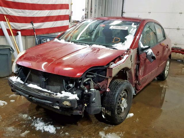 3N1AB61E98L629222 - 2008 NISSAN SENTRA 2.0 RED photo 2