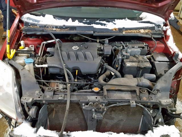 3N1AB61E98L629222 - 2008 NISSAN SENTRA 2.0 RED photo 7