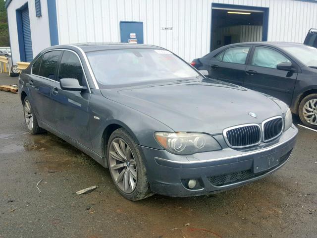 WBAHN83557DT66711 - 2007 BMW 750 GRAY photo 1