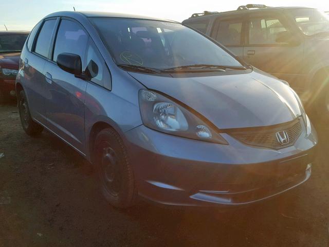 JHMGE8H27AS002840 - 2010 HONDA FIT GRAY photo 1